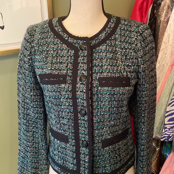 Classic Jcrew tweed Lady blazer - Picture 2 of 16